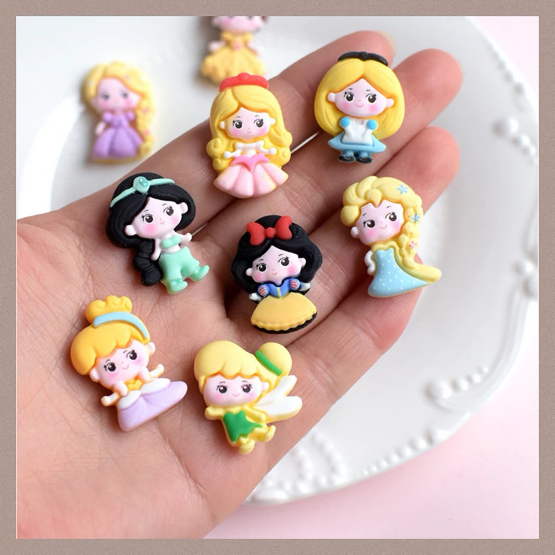 

Stiker 3D Resin Clay DIY Tempelan Tumblr HP Edisi Cartoon Princess 1 PC