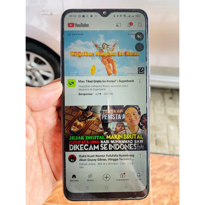 REALME C15 4/64GB RAM 4GB MULUS TERAWAT HP HANDPHONE Second