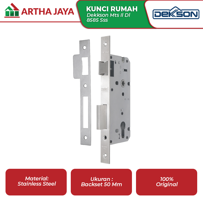 DEKKSON MTS IL DL8585 SSS / Dekkson Rumah Kunci Interlatch Mortise