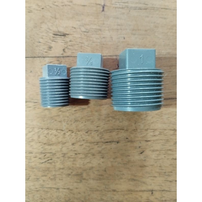 SAMBUNGAN PIPA PLUG PVC RUCIKA