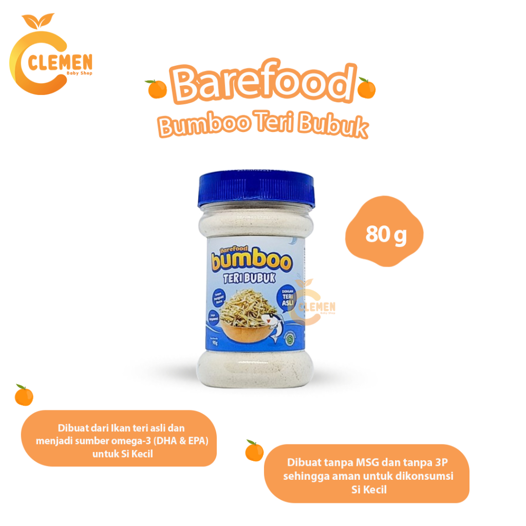 

Barefood Bumboo Teri Bubuk