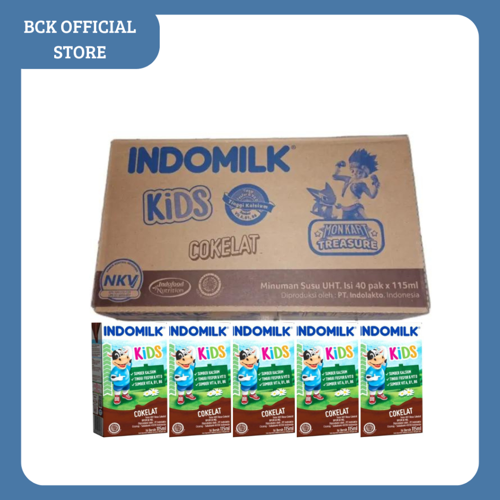 

Indomilk Susu UHT Rasa Coklat 40*115ml (1 Karton)