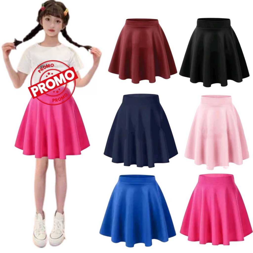 Rok Polos Anak Rok payung Anak Rok Jepang Anak Rok Koraen Anak Rok Polos Anak Jumbo