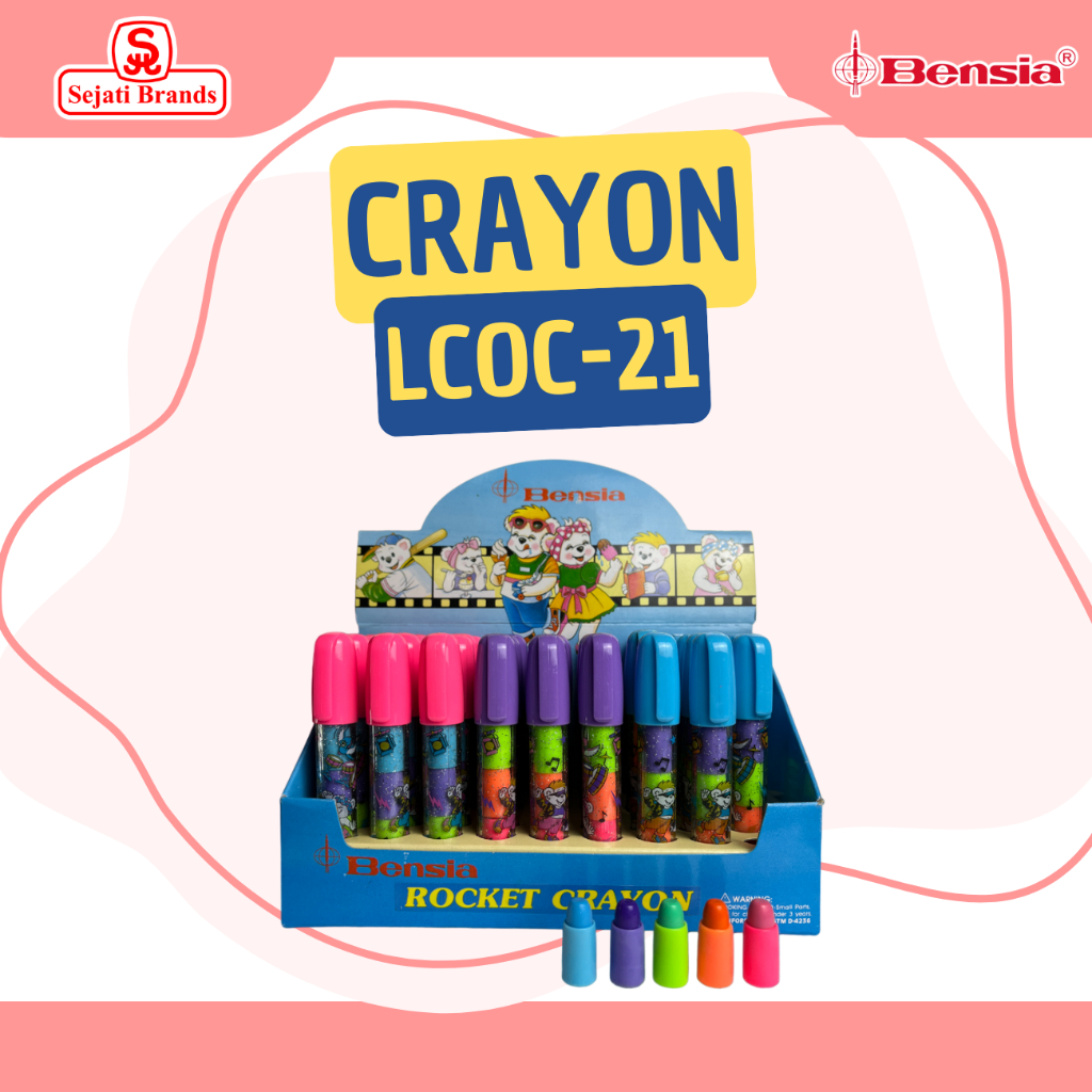 

Bensia Crayon Susun LCOC-21 (isi 36 pc)