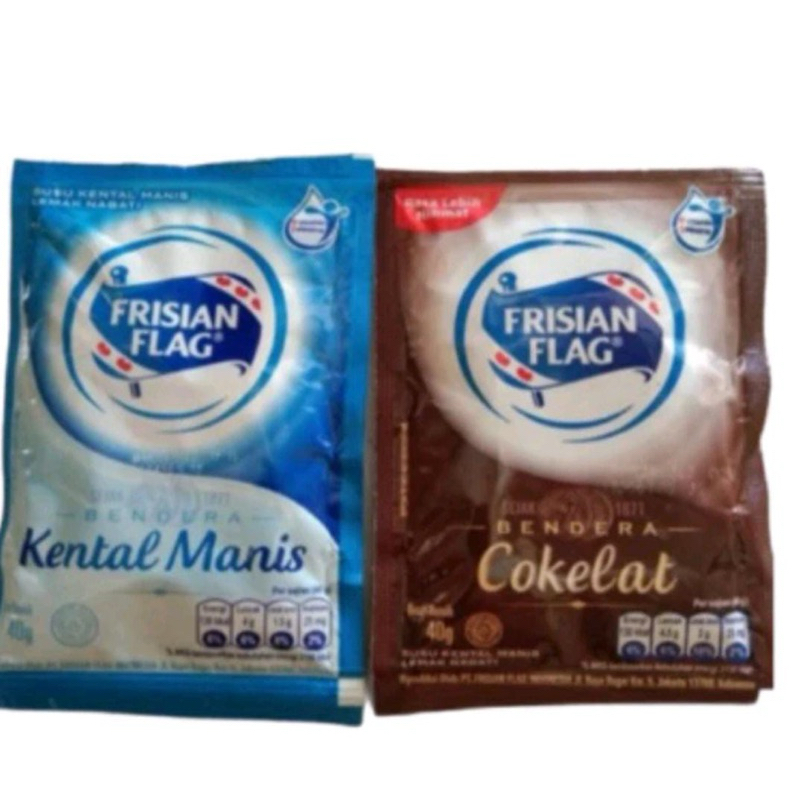 

frisian flag saset vanila/cokelat kemasan per pcs