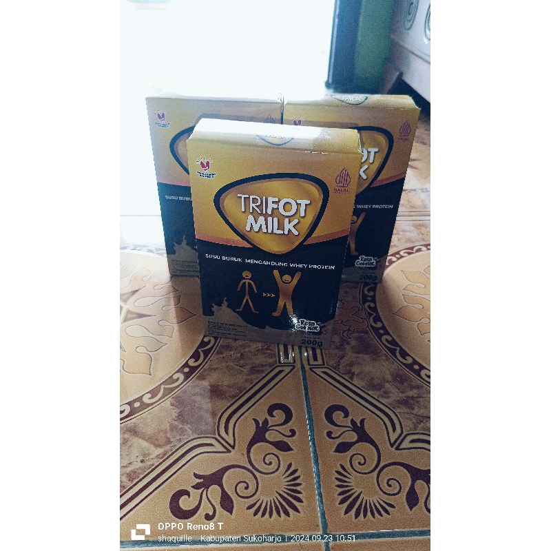 

PAKET ISI 3 TRIFOT MILK COKLAT/SUSU PENAMBAH BERAT BADAN