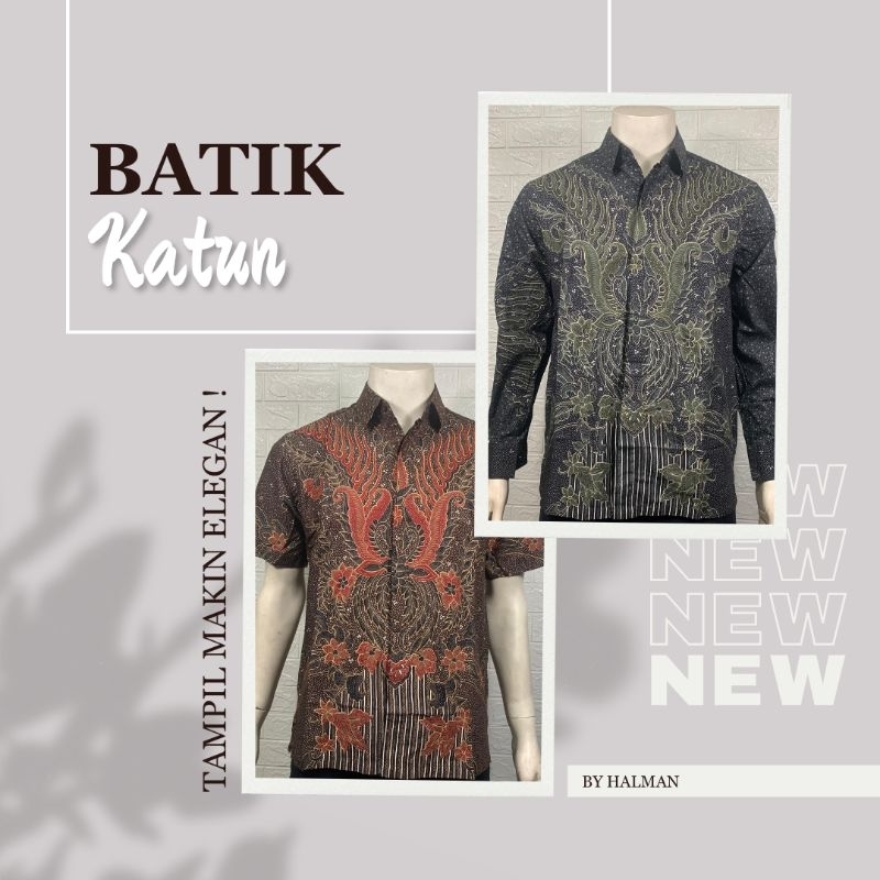 BATIK PRIA KATUN HALMAN PREMIUM 8376