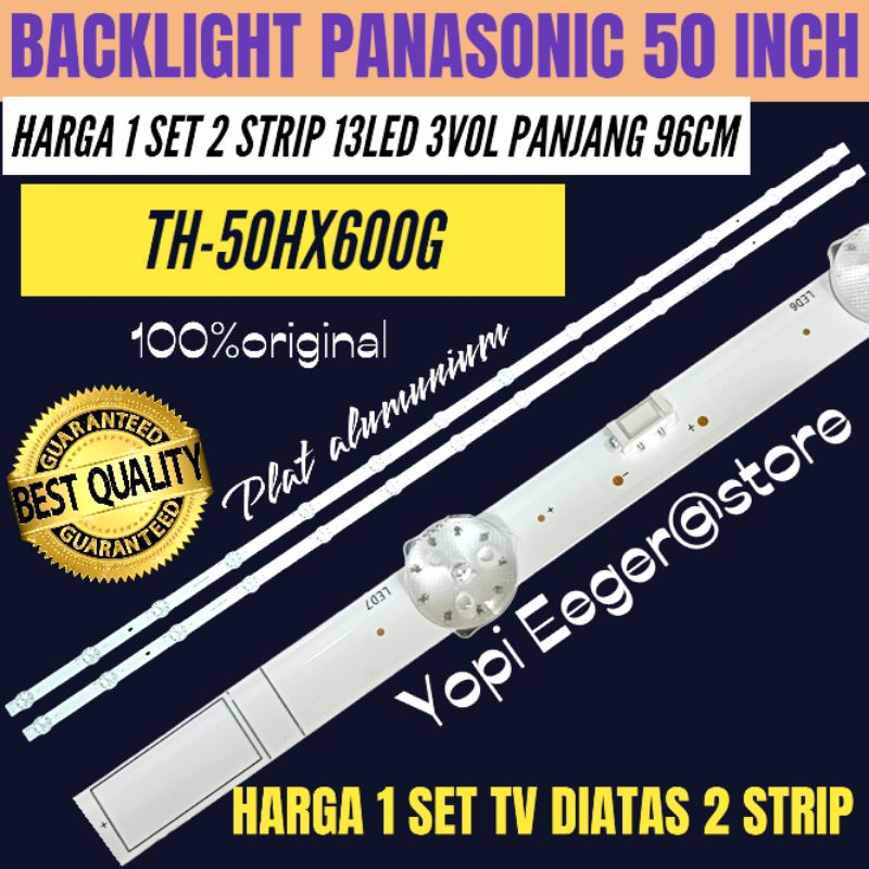 BACKLIGHT TV LED PANASONIC DIGITAL 50 INCH TH-50HX600G