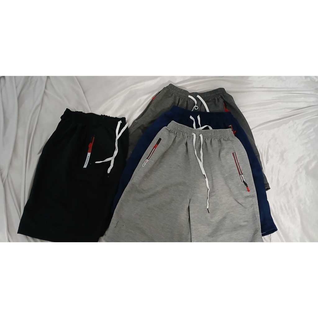 Promo Paket Hemat 4 Pcs Celana Pendek Santai Baby Terry Pria Wanita | Celana Pendek Polos Baby Terry