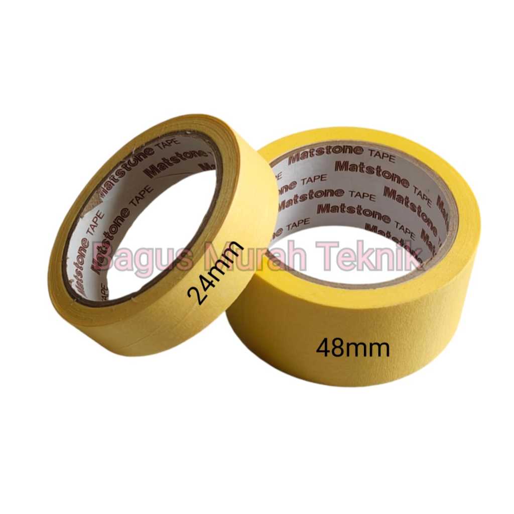

LAKBAN KERTAS 24mm x 21m / MASKING TAPE 2 INCH 48MM 21METER