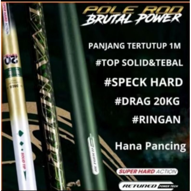 joran tegek lele GALATAMA daido evander 250 kakuuu dan kuat free packing pipa pvc