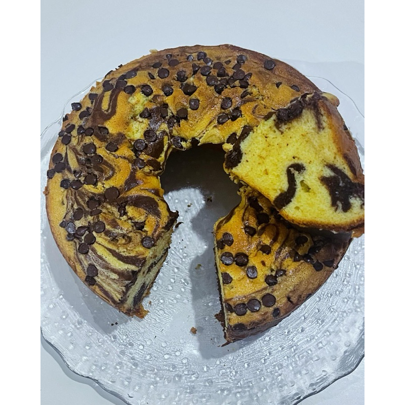 

Bolu choco chip loyang 22