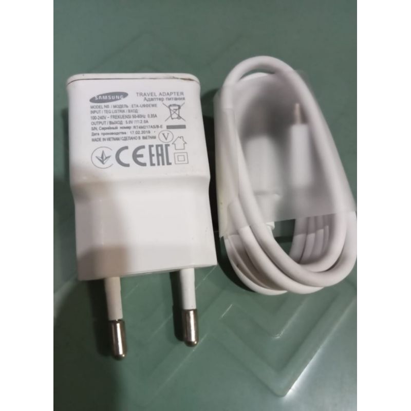 Charger Samsung 2A second ori bawaan hp