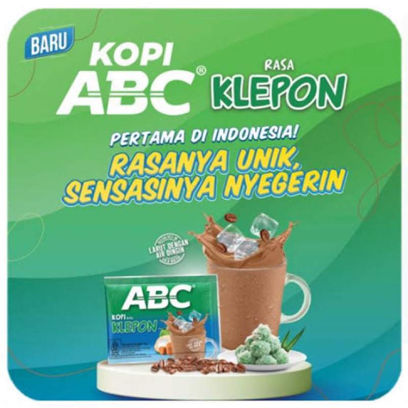 

ABC Kopi Instan Klepon 25 Gram x 10 pcs (1 renceng)