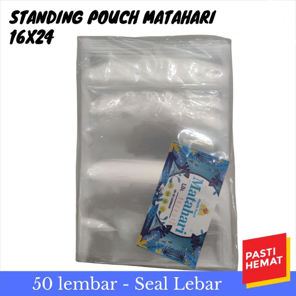 Standing Pouch Bening / Standing Pouch Matahari / Standing Pouch 16 x 24
