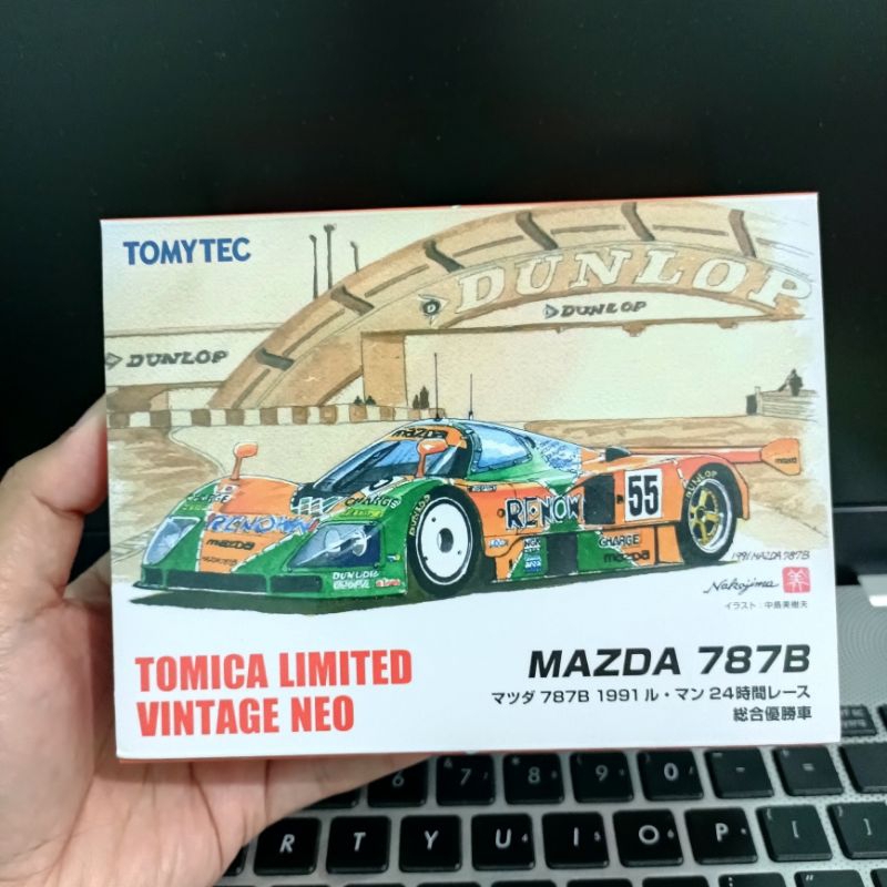 Tomica Limited Vintage Neo TLV TLVN 1/64 Mazda 787B Lemans 1991 Race Winner Version