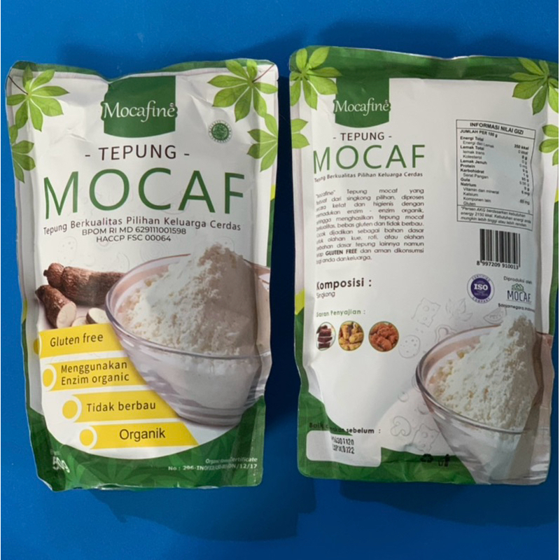 

Mocafine Tepung Mocaf Singkong Organik 500gr Bebas Gluten Tdk Berbau