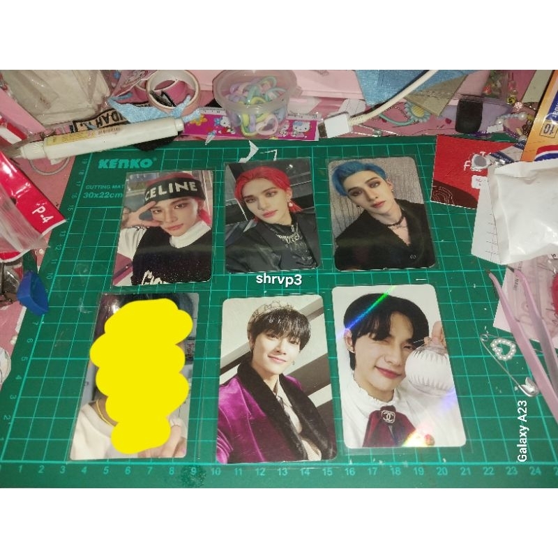 [READY STOK] STRAYKIDS straykids PHOTOCARDS OFFICIAL Hyunjin Aladin, Bangchan