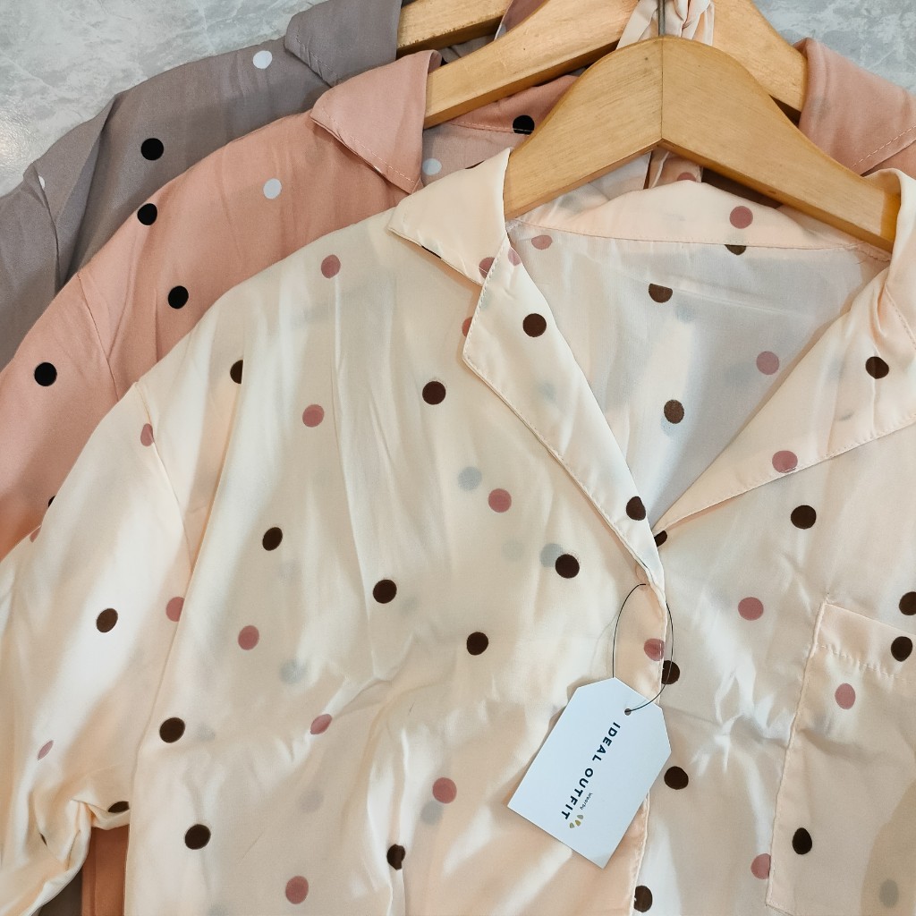 Long tunik polka wanita/long tunik motif/tunik motif/tunik wanita/tunik tali pinggang