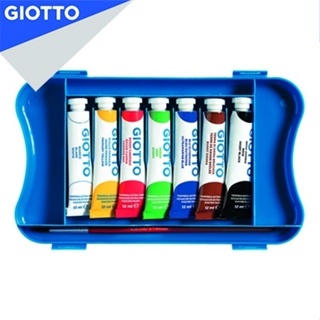 

Giotto Poster Extra Fine Paint 7 Colors with Brush 12ml