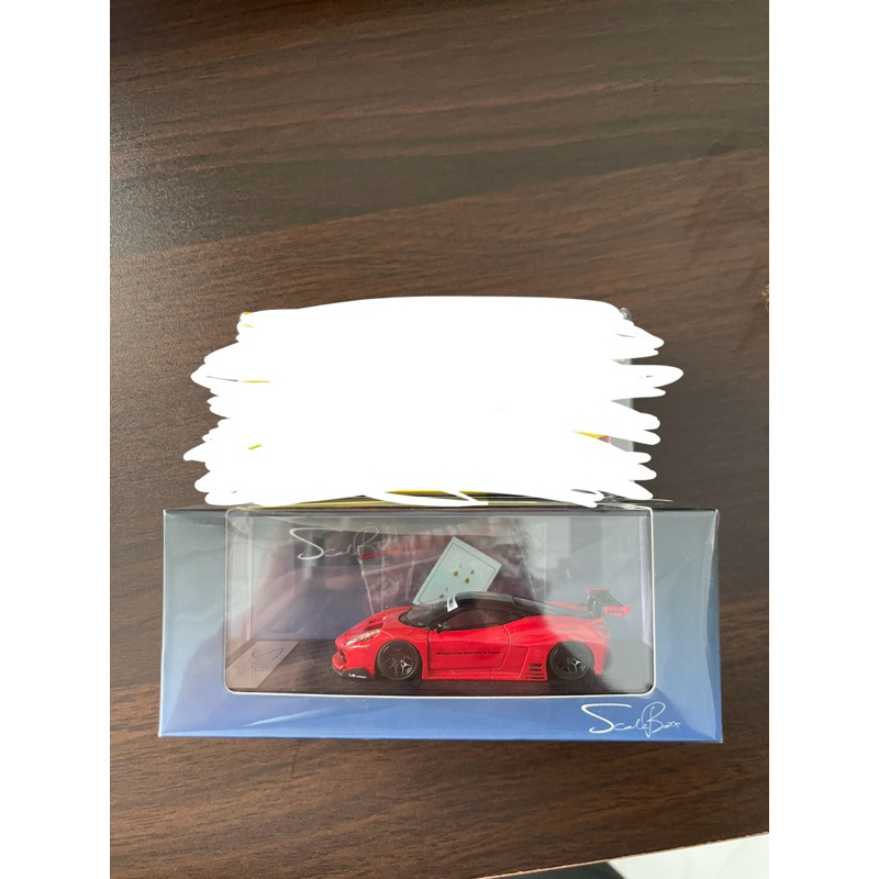 Scale Box Ferrari 458 GT LBWK Resin