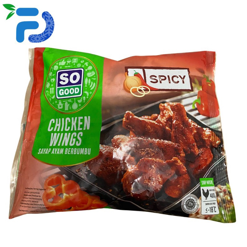 

SO GOOD SPICY CHICKEN WINGS 400GR