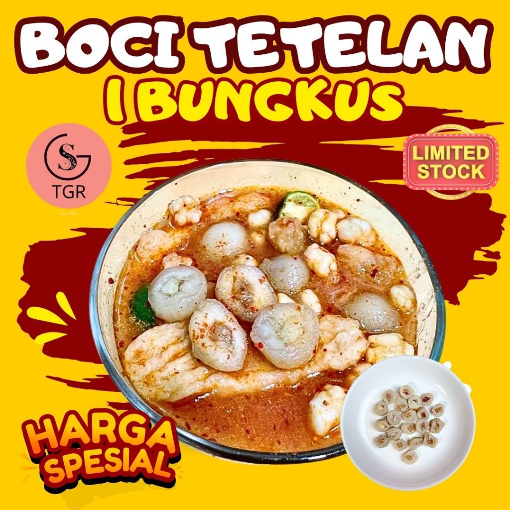 

1 Bungkus Boci Isi Tetelan Sapi Kuah Kaldu Food