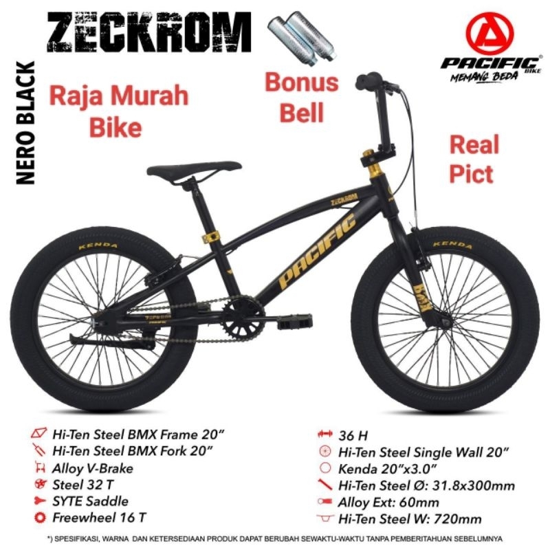 Sepeda Anak Bmx Pacific Zeckrom 20 Inch Sepeda BMX 20 Inch Pacific Zeckrom Sepeda Anak Laki Laki Pac