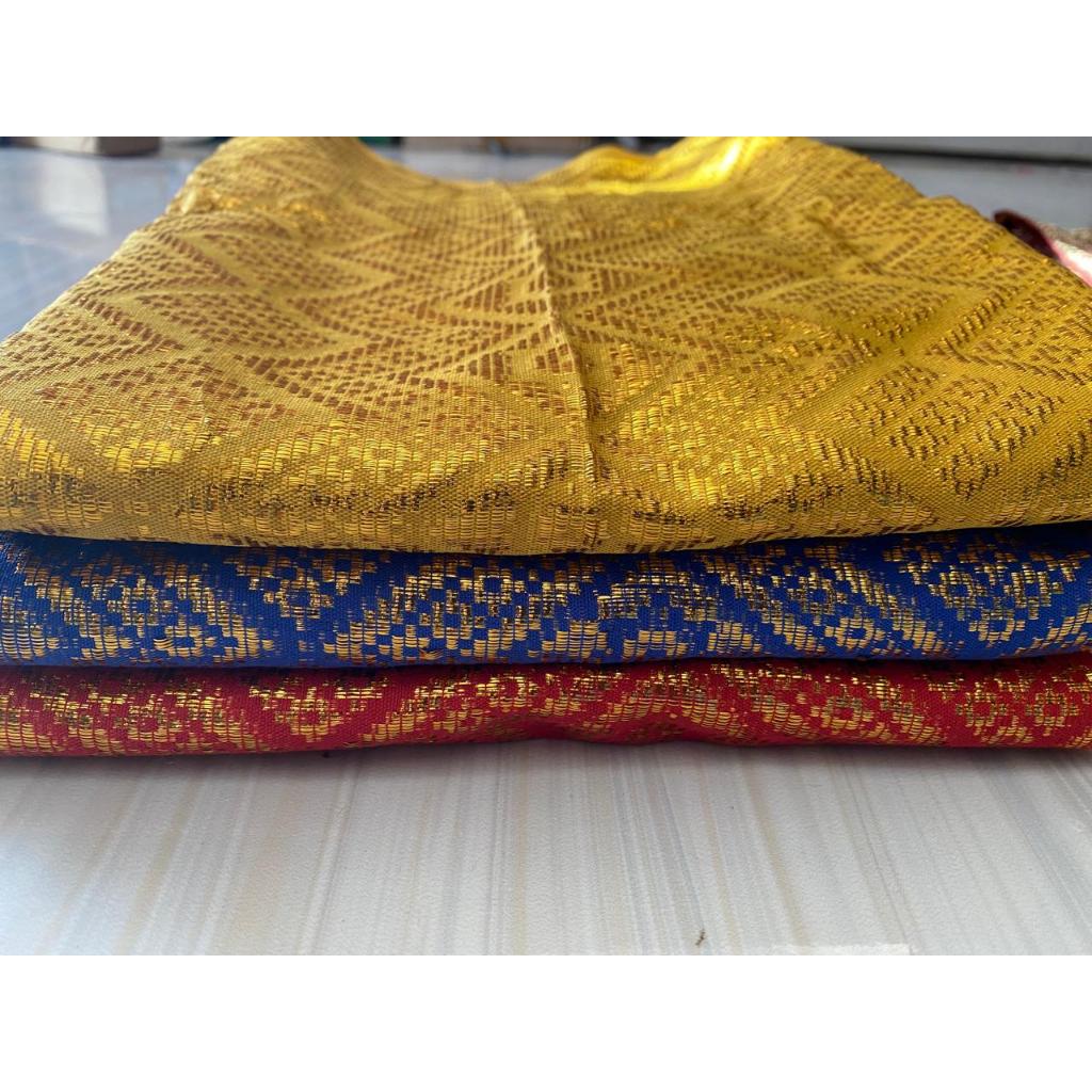 Kain Songket Full Benang Emas, Kain Songket Khas Palembang Asli Adat Melayu Modern Mewah