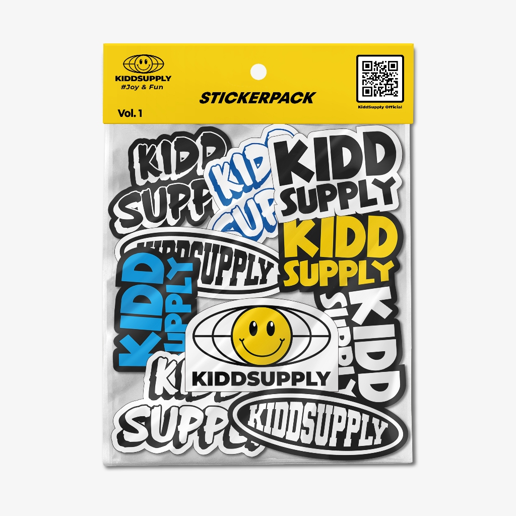 

Stickers Pack Series KIDDSUPPLY Waterproof Funny Character