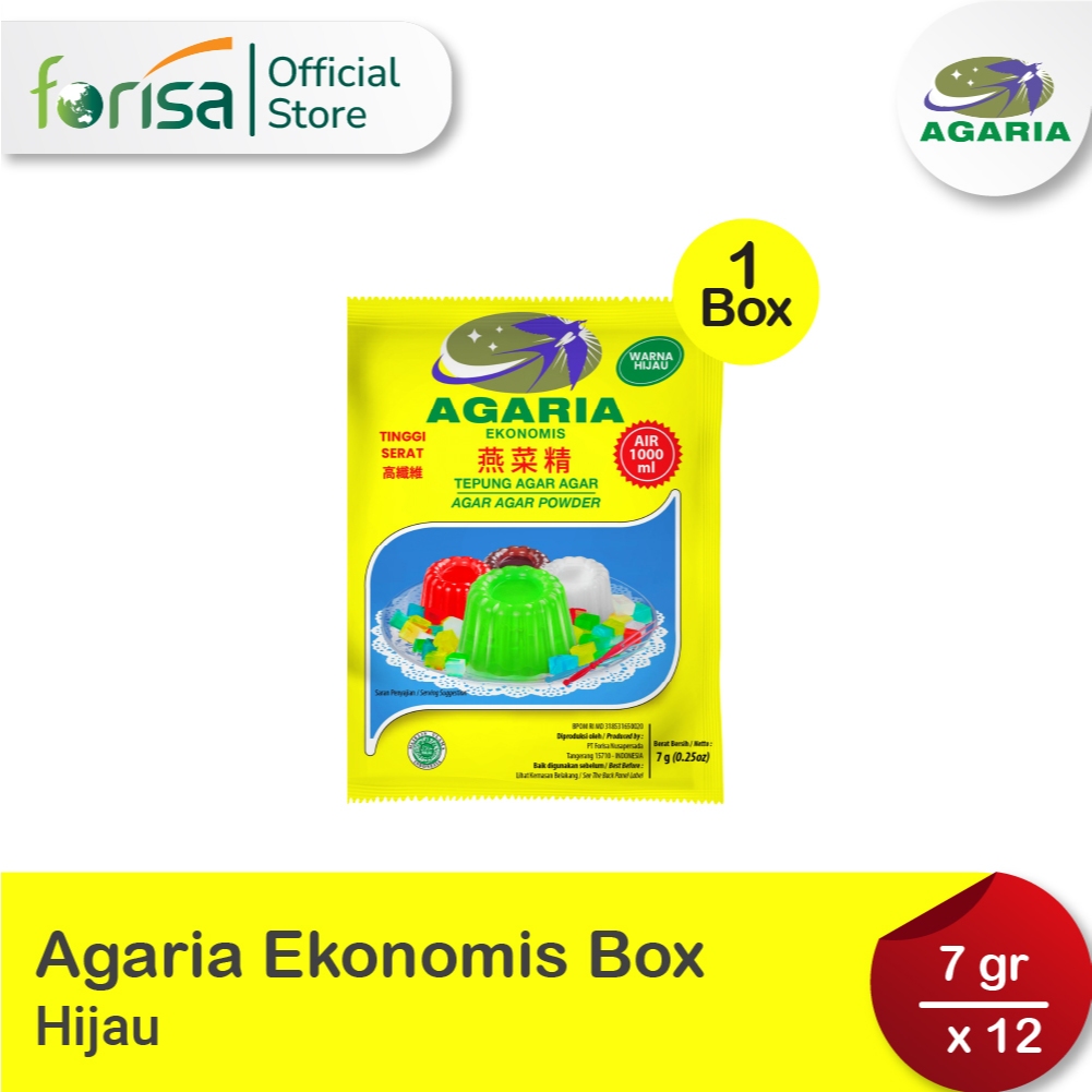 

Agaria Ekonomis Hijau Box 12 Pcs