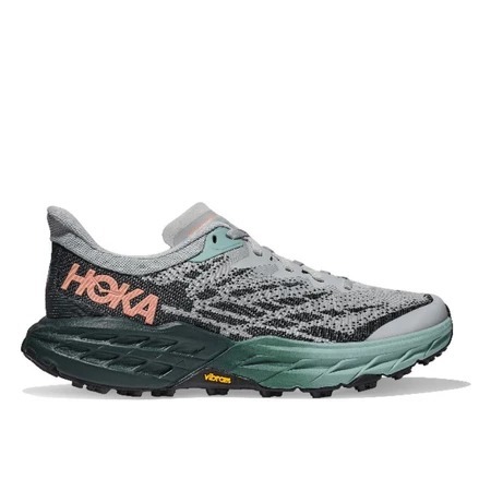 Hoka Sepatu Running Speedgoat 5 Womens Trail - Harbor Mist / Spruce Original