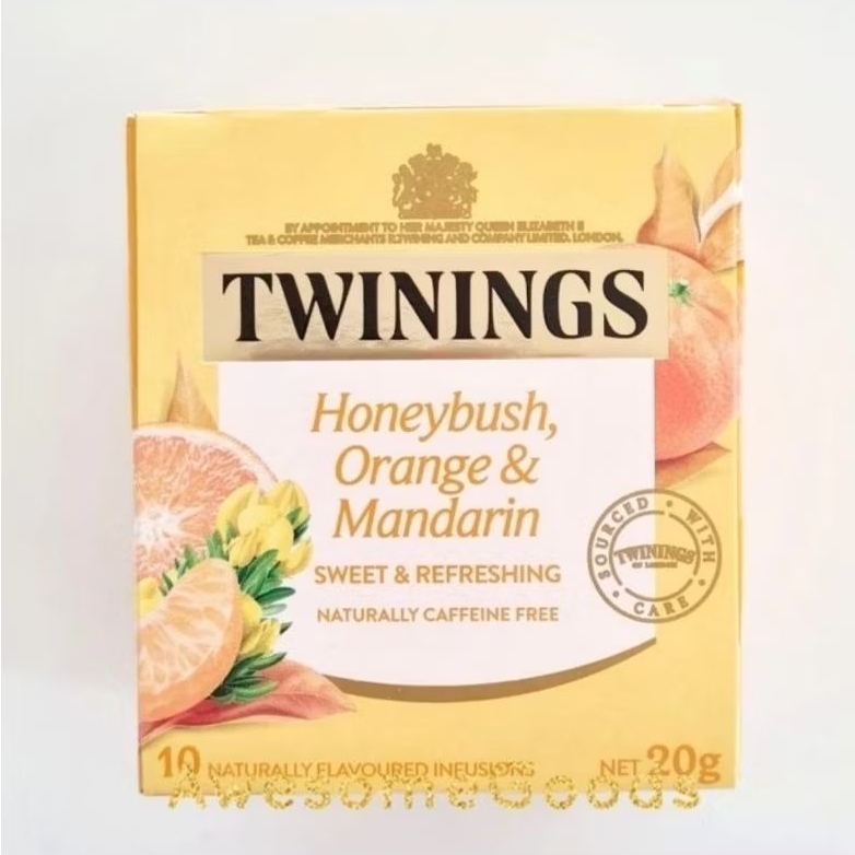 

Twinings Honeybush Orange Mandarin 10 Tea Bags