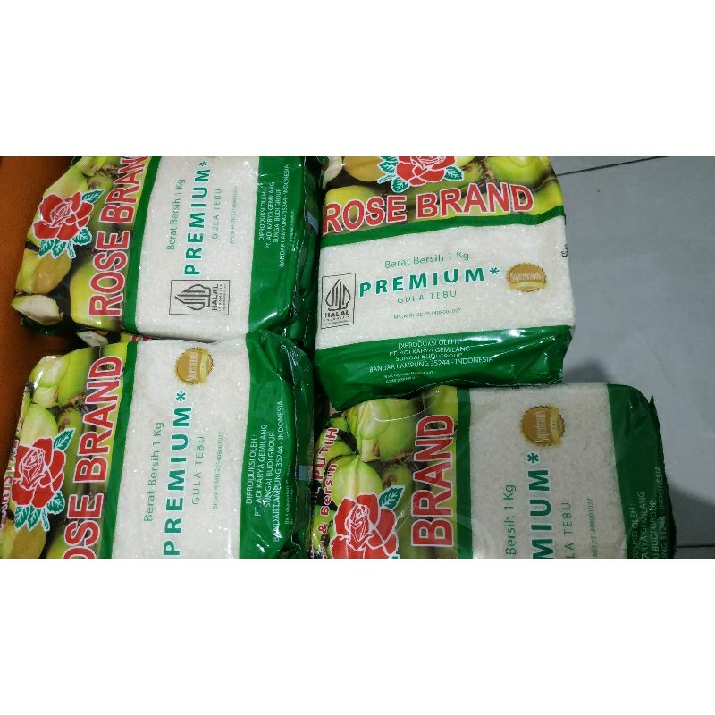 

gula rose brand kemasan 1 kg