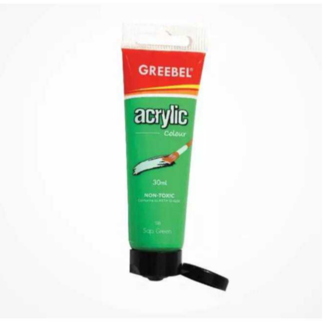 

GREEBEL ACRYLIC 30ML SAP GREEN / CAT AKRILIK GREEBEL SAP GREEN