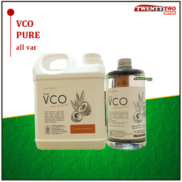 

Dari Bumi Virgin Coconut Oil | Premium Pure VCO Minyak Kelapa Murni