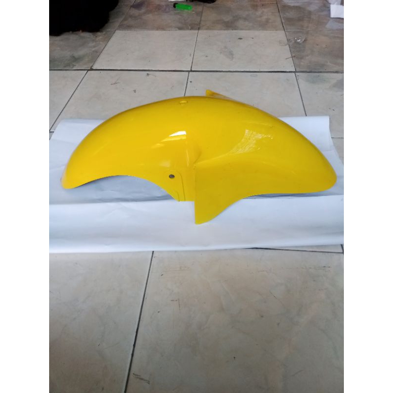 spakbor slebor depan ninja rr vistor warna kuning