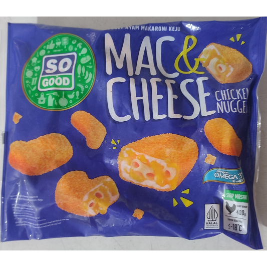 

Naget So Good Mac & Cheese 400 g