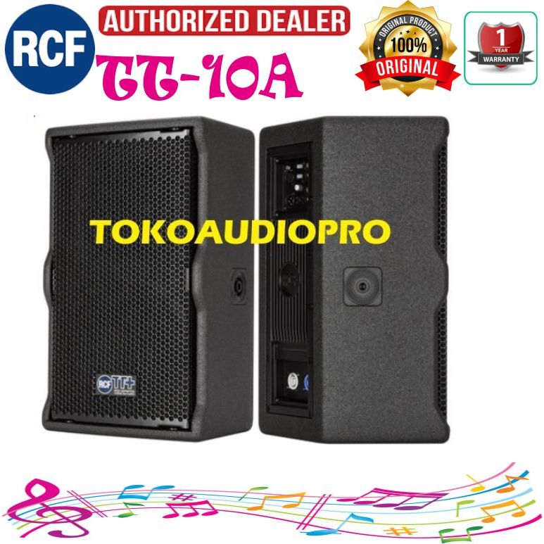 Speaker RCF TT-10A 10-Inch Speaker Aktif RCF TT10A