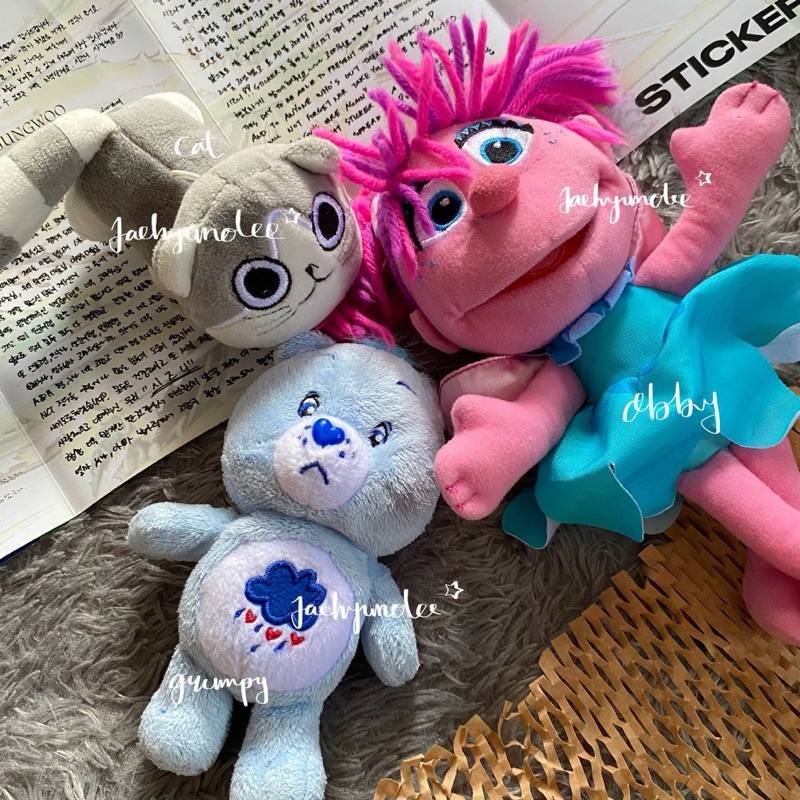 ganci boneka cb grumpy abby cadabby plushie keychain
