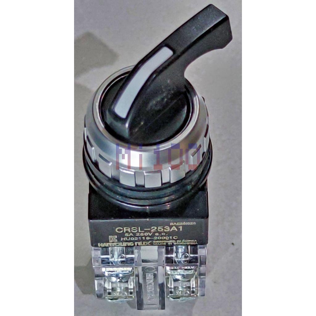 Hanyoung Selector Switch 2 Posisi 3 Posisi 25mm 25 mm 30mm 30 mm