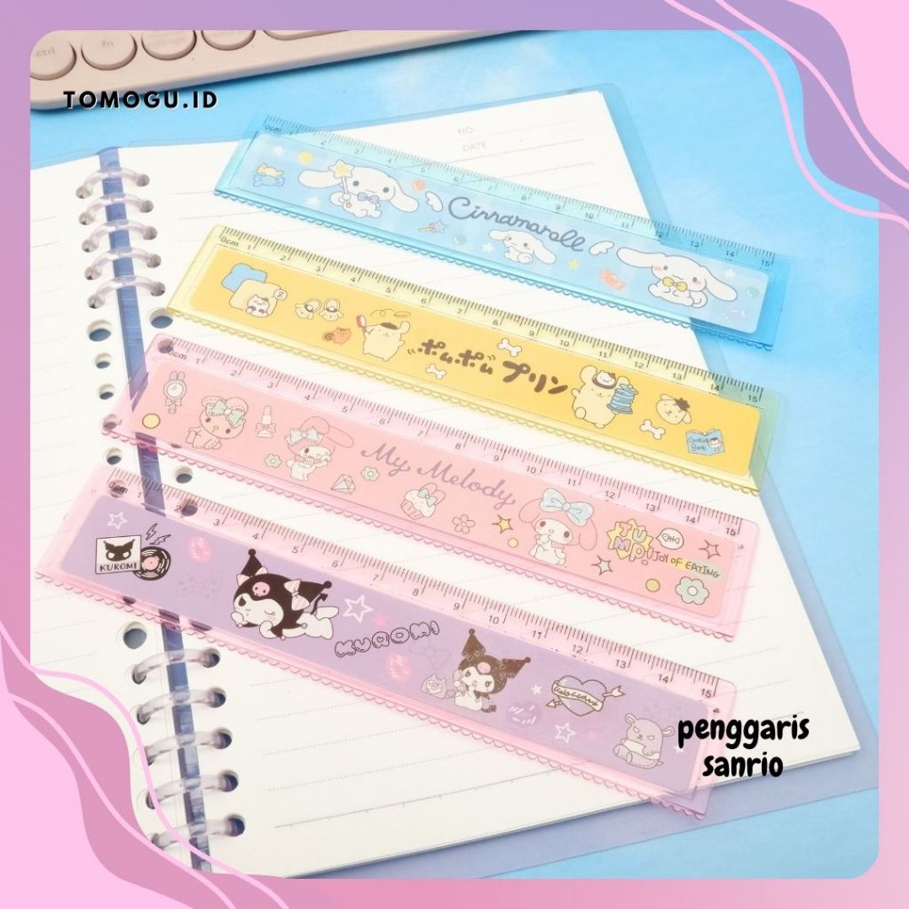 

Penggaris Sanrio 1 Karakter 15 cm Ruler Mistar Plastik Garisan 1 Gambar