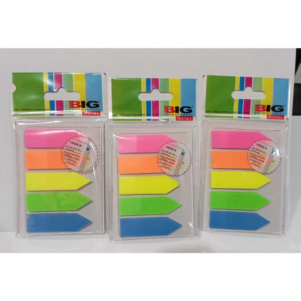 

Pembatas Buku BIG/Sticky Note 44mmx12mm 5 color