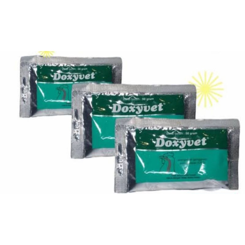 DOXYVET 50 gram OBAT AYAM PERNAFASAN DOXYVET