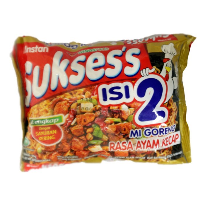 

SUKSES'S MIE GORENG ISI 2 AYAM KECAP PCK 129g