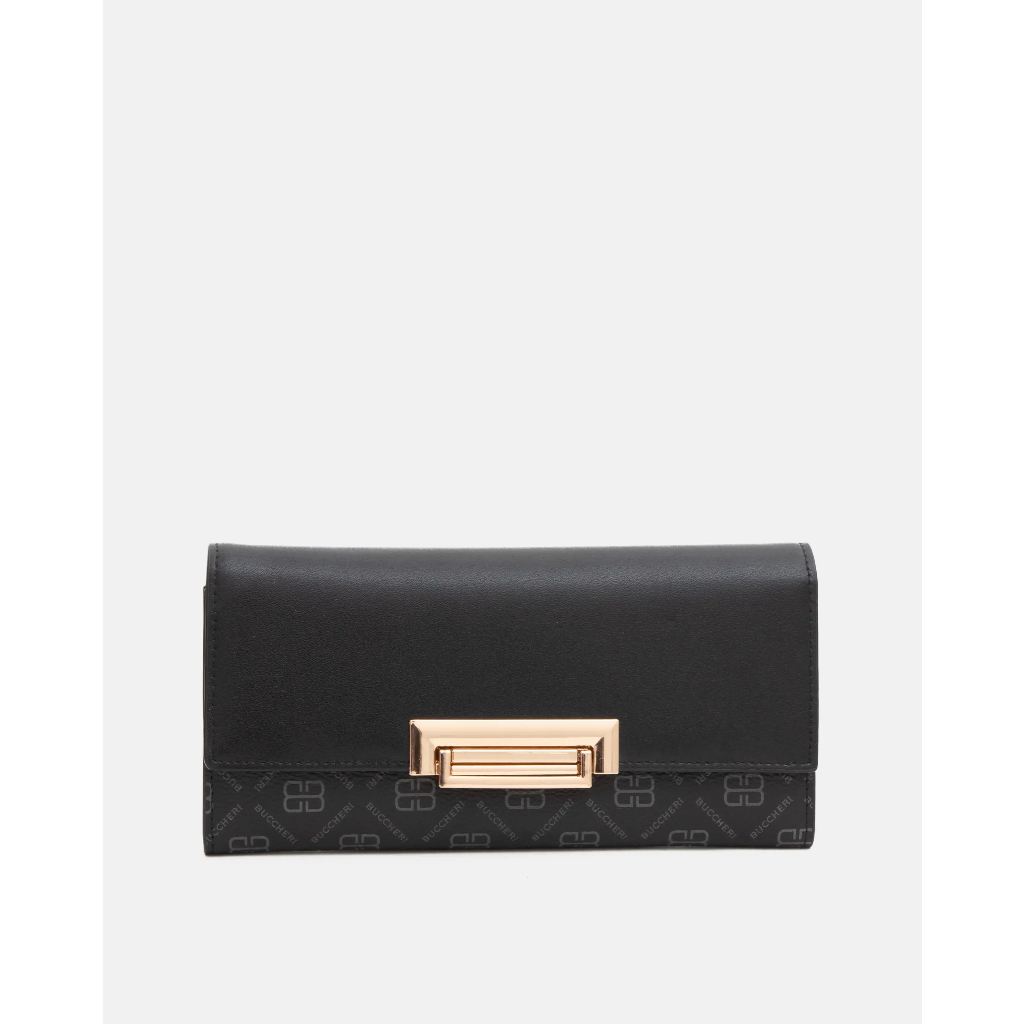 Buccheri Dompet Kulit Wanita Udora Black - NW9015