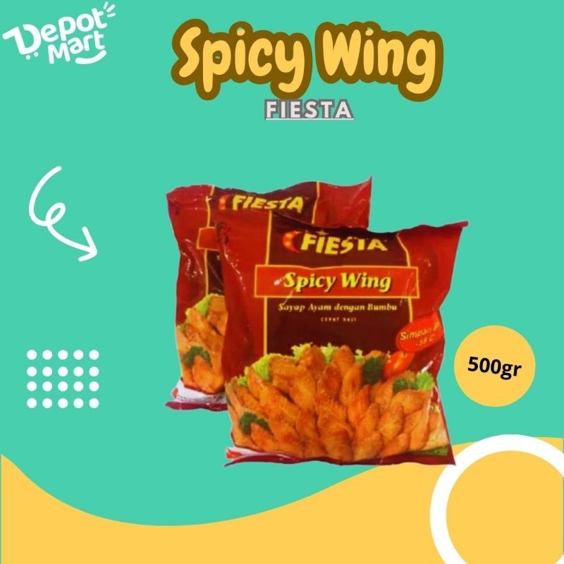 

Fiesta Spicy Wing / Sayap Ayam Dengan Bumbu