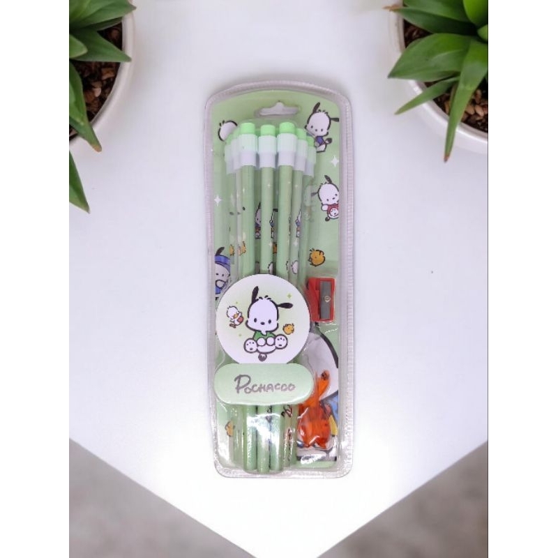 

Pulpen Pensil Penghapus Rautan Kuromi Standart Joyco Delia Premium