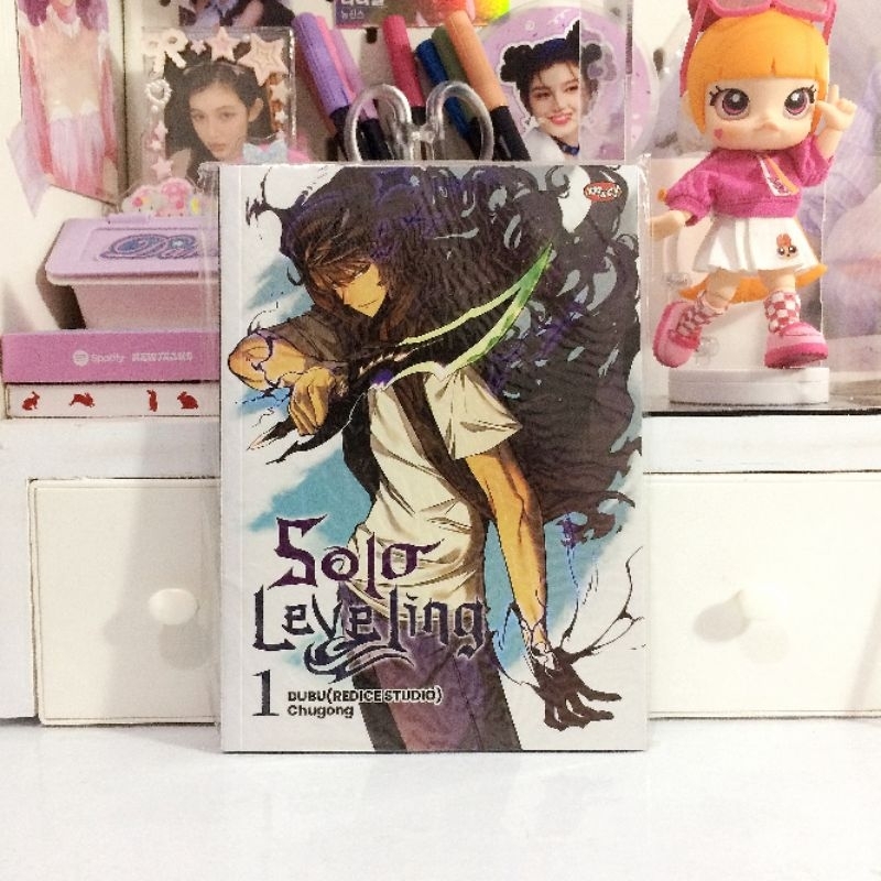 solo leveling manhwa manga book anime preloved vol 1 bahasa indonesia berwarna webtoon