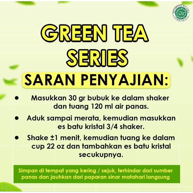 

Bubuk Teh Hijau Original 1kg Premium Minuman Dingin